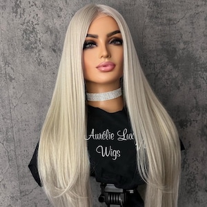 PLATINUM BOMBSHELL 13x6 HD Lace 200% Density Virgin Hair Cuticle Aligned Luxury Wig