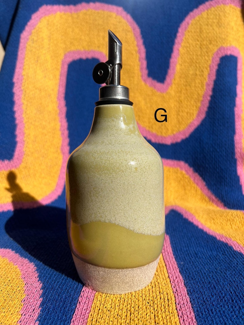 olive oil bottle/syrup dispenser