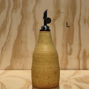 olive oil bottle, syrup dispenser, handmade oil cruet image 13