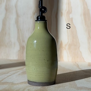 olive oil bottle, syrup dispenser, handmade oil cruet image 20