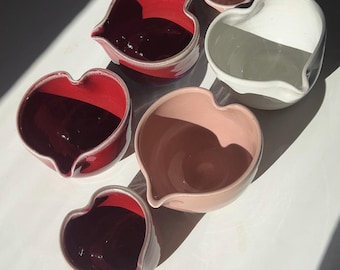 Be mine matcha bowl - heart shaped