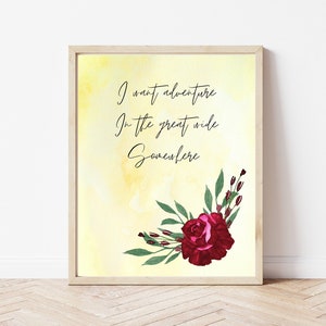 Beauty and the Beast Inspired Art - Belle - DIGITAL DOWNLOAD