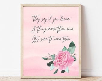 Sleeping Beauty Inspired Art - Aurora - DIGITAL DOWNLOAD