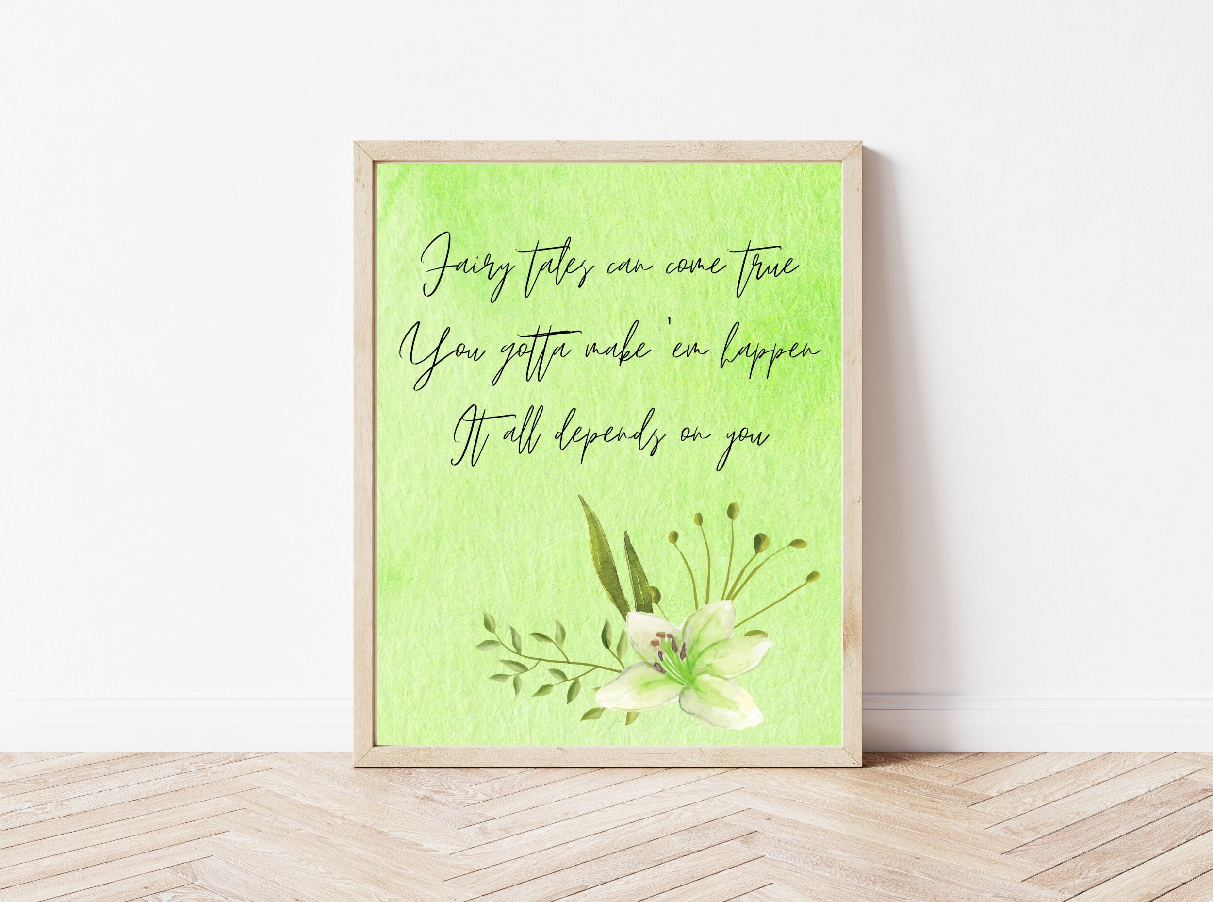 Princess and the Frog Inspired Art - Tiana - DIGITAL DOWNLOAD