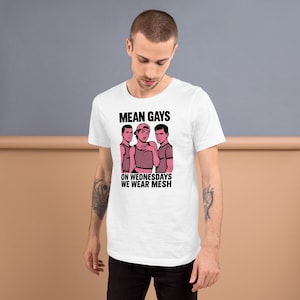 On Wednesdays We Wear Mesh - Unisex t-shirt