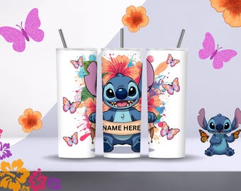 Stitch personalized tumbler