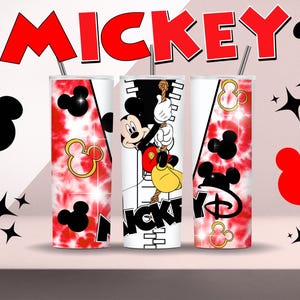Conjunto Sensacional de Seis Copos Térmicos de 591ml - Mickey e Amigos