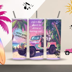 Jeep Girl Tumbler - Etsy
