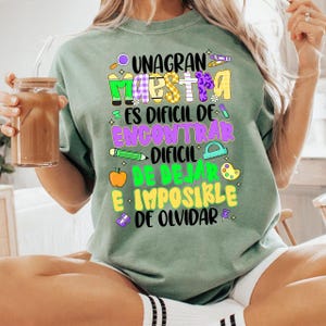 Retro Maestra Word Back To School Png, Preppy Maestra Png, Spanish Teacher Png,Maestra Png, Maestra Back To School Png, Teacher Life Png