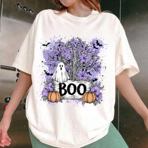 Halloween fall Ghost boho Png, girly Pink Pumpkin Png, Boho Floral Fall Png, Halloween Png, Autumn Vibes Png, Spooky Season Png popular now