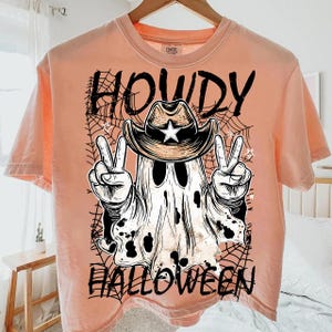 Howdy Halloween Png, Spooky Cowboy Png, Funny Halloween Png, Spooky Cute Western Halloween, Ghost Png, Sublimation