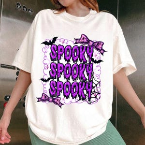 Halloween Spooky Preppy png, Retro Halloween png, Halloween Spooky Sublimation, Spooky png, Pumpkin Png, Halloween Fall Shirt png files