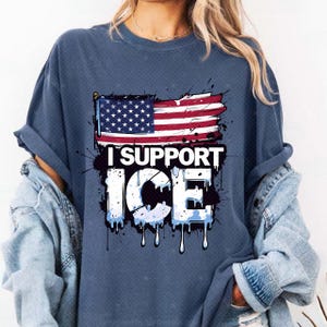 I Support ICE Png, Deportation Png, Raids Png, USA Flag, Patriotic American, I Stand With ICE, Enforcement, Pro America