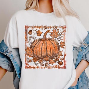 Glitter Boho Fall Floral Pumpkin, Autumn Pumpkin Floral, Glitter Fall Png, Fall Flower Pumpkin, Fall Leaf Png, Glitter Pumpkin Shirt Design