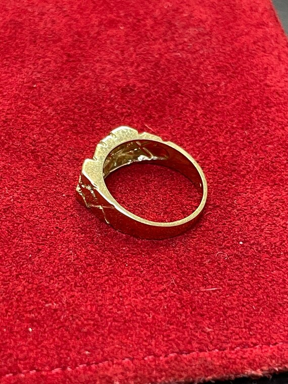 10k pinky sale ring