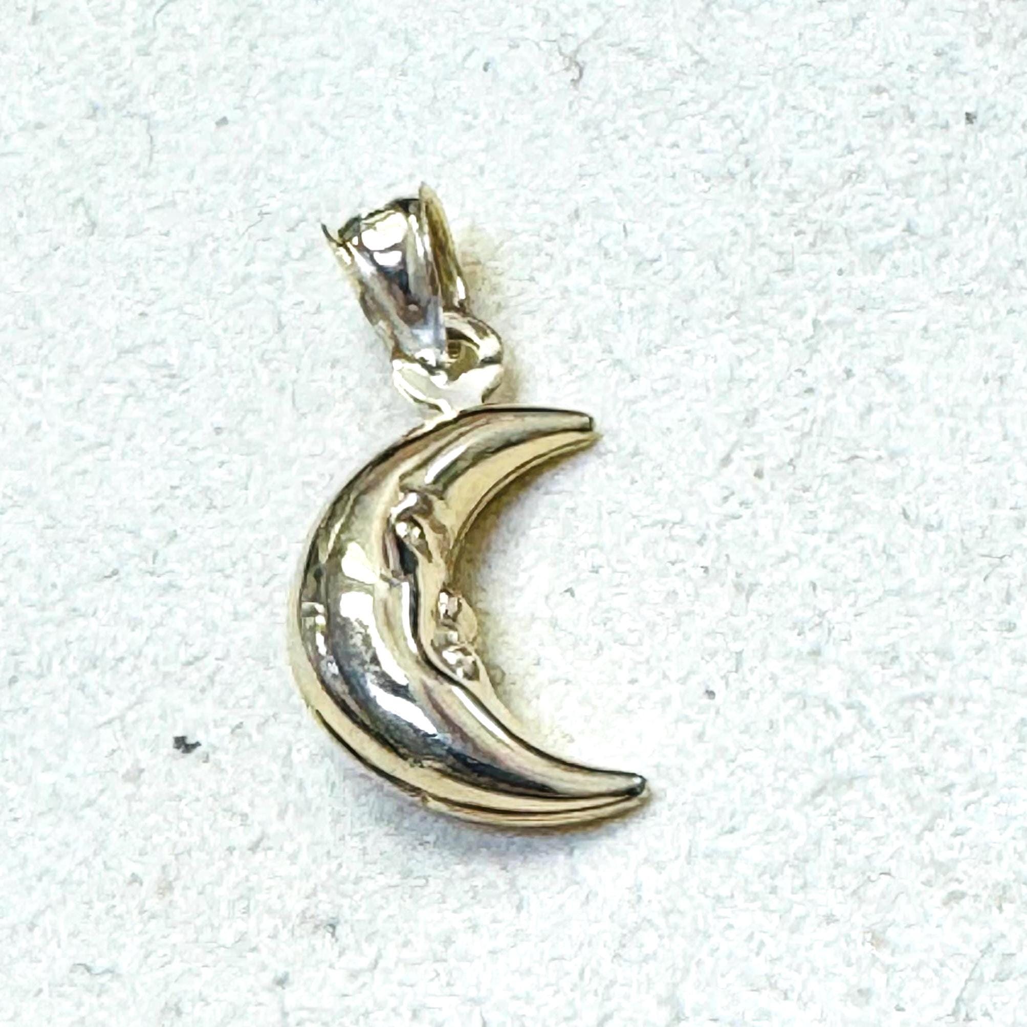 Vintage Moon Face Bangle - Etsy