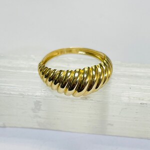 14k gold shrimp ring online
