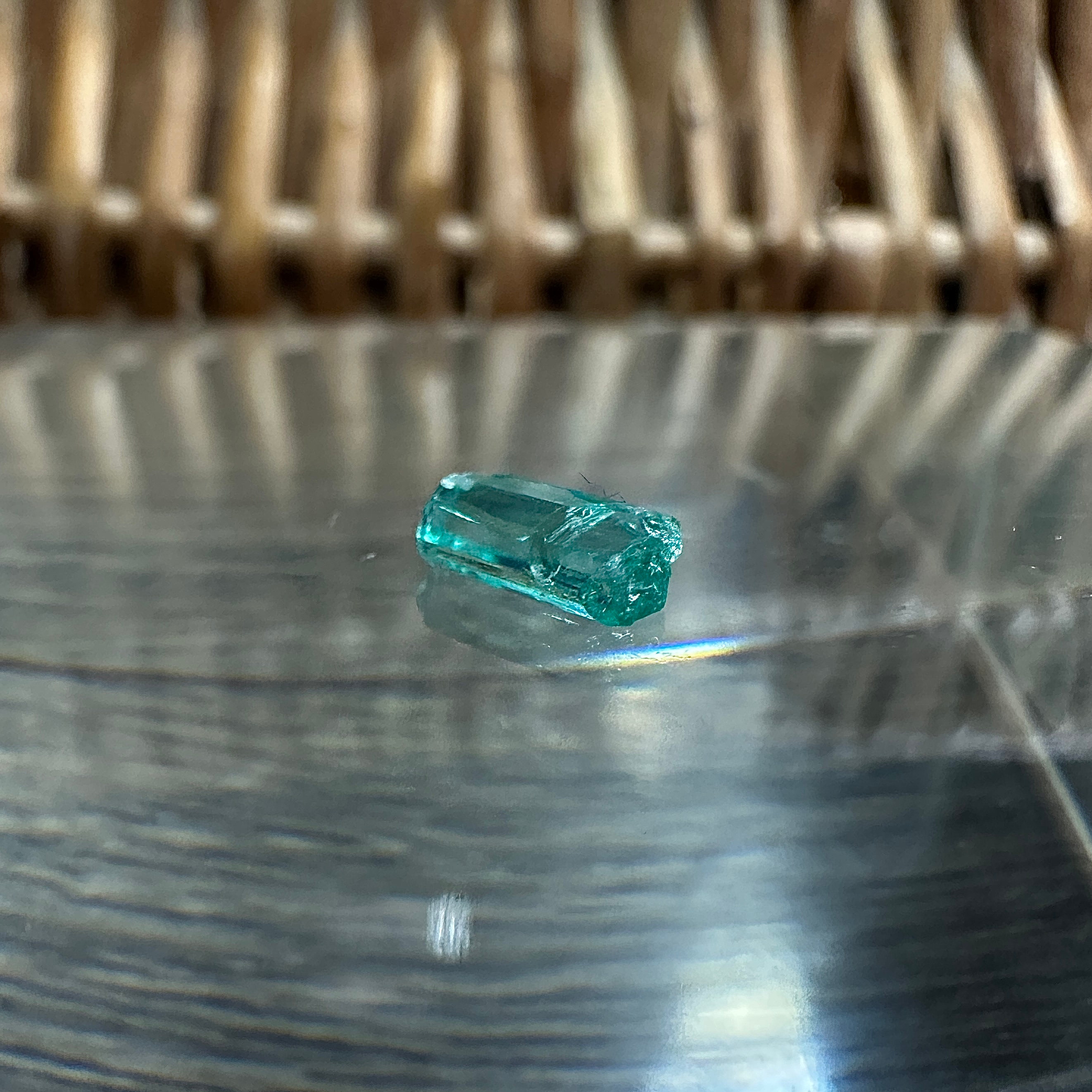 0.48ct ルース 天然コロンビア産エメラルド原石 6 x 3 mm - Etsy 日本