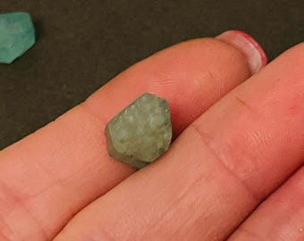 4.75CT Loose Natural Colombian Rough Emerald Crystal