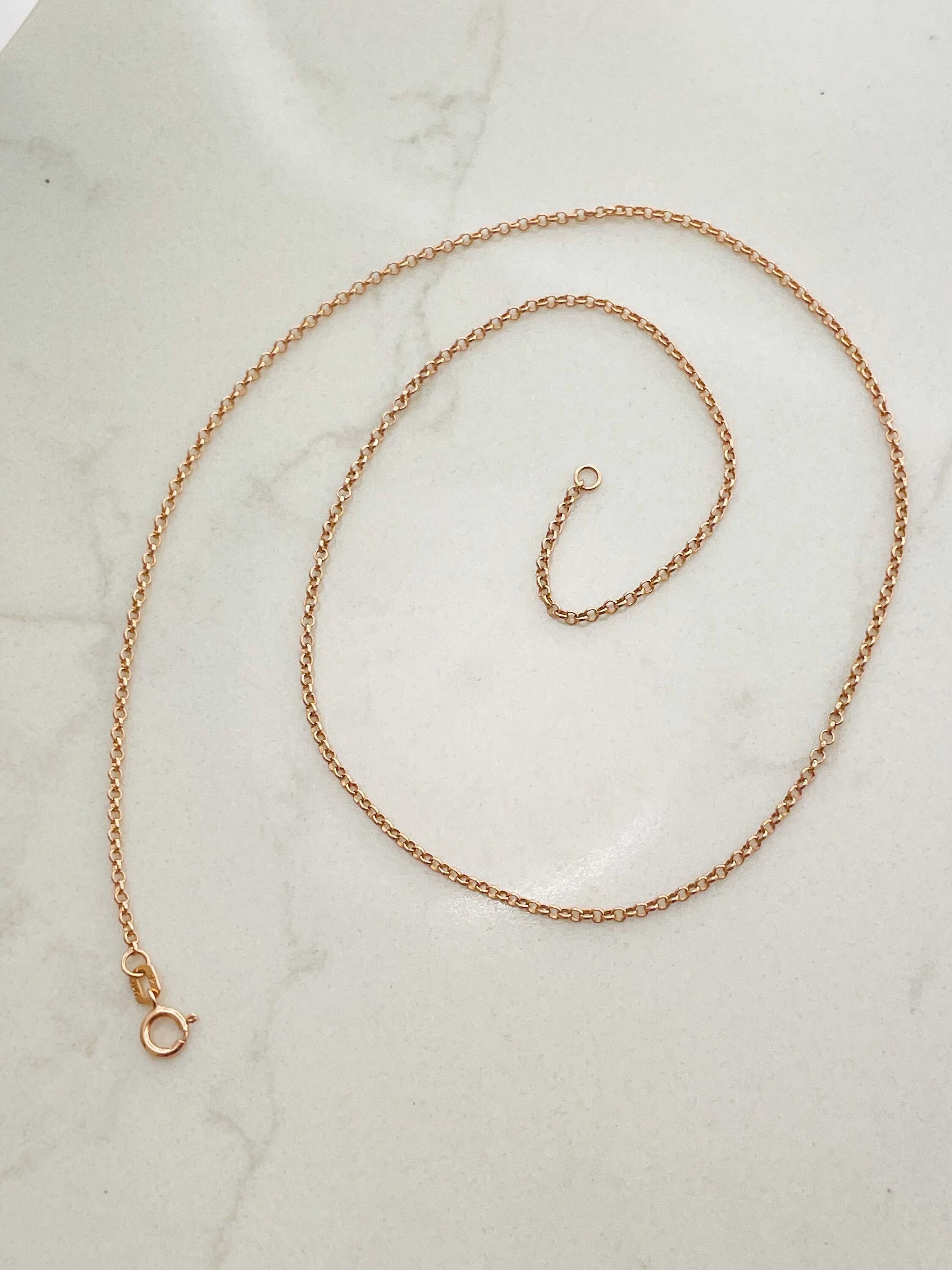 [STONE HENgE] 韓国☆14K Rose Gold☆H0118 Necklace STONEHENGE | 스톤헨지 Stonehenge 14K Necklace Rose Gold