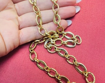 14K Yellow Gold Chunky 6.5mm 18