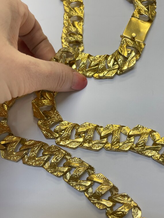 Solid Sterling Silver with Yellow Gold Vermeil Lo… - image 2