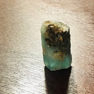 62CT Large Loose Natural Colombian Rough Emerald Crystal