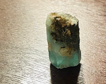62CT Large Loose Natural Colombian Rough Emerald Crystal