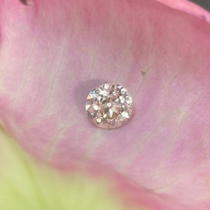 Old Mine Cut .50CT Loose Diamond Natural 4.91x4.86x3.18mm
