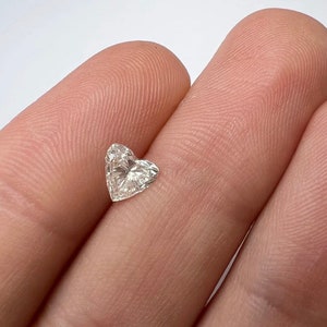 Heart Shape Cut .77CT Loose Diamond Natural Loose