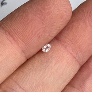 Antique Old Mine Cut Loose Long Oval .06ct Natural Diamond 2.92x1.95mm for Antique Jewelry Repair