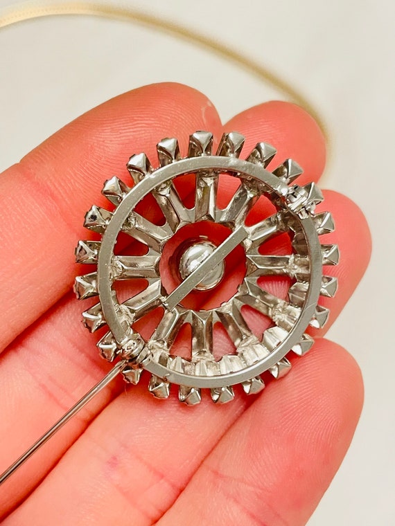 Amazing vintage 1930s Deco Rhinestone Paste Costu… - image 3