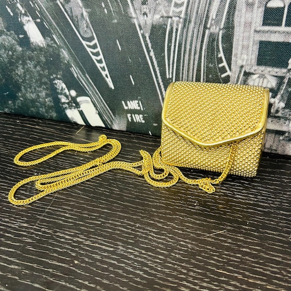 Gold studded purse best sale