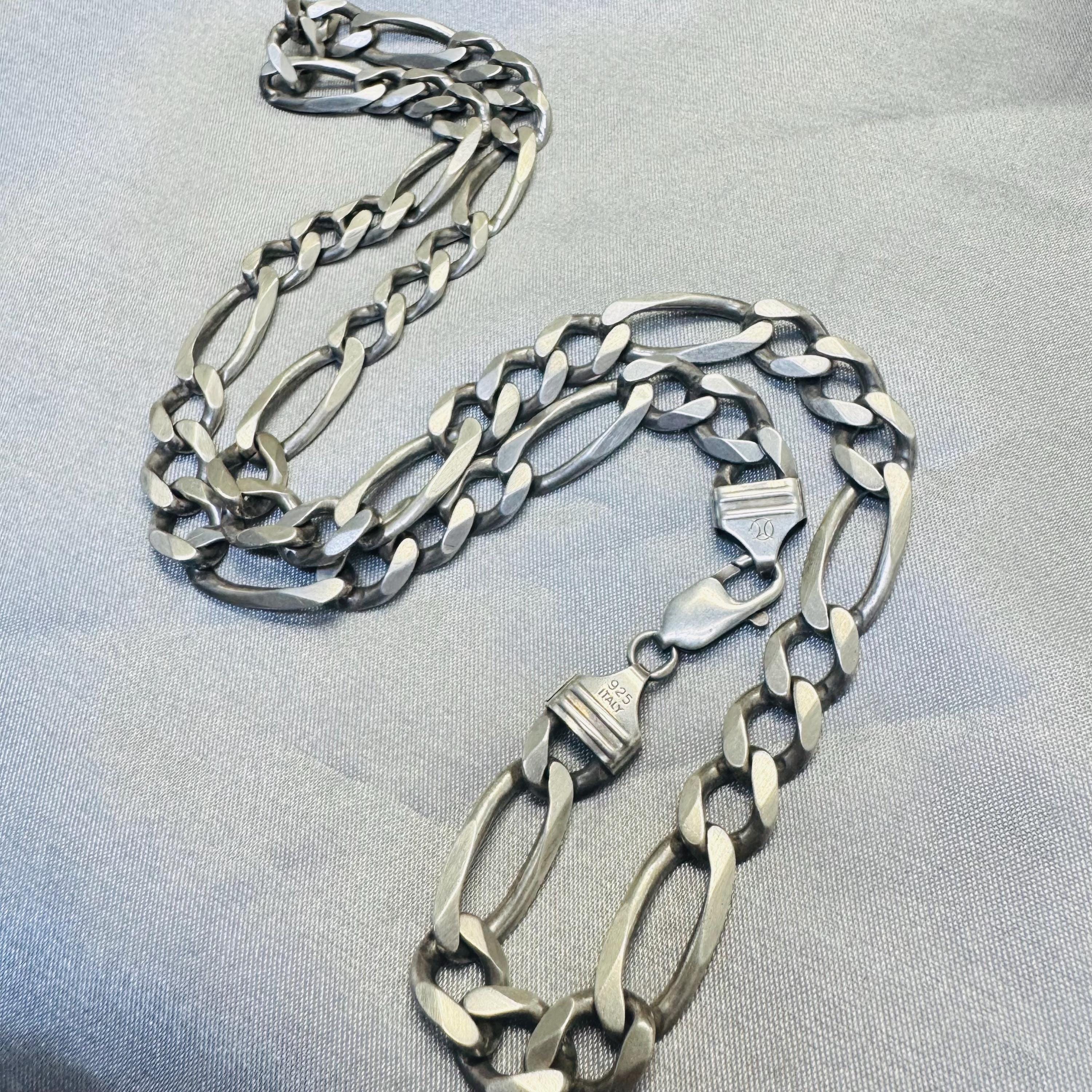 95 Silver Chain Necklace - Etsy