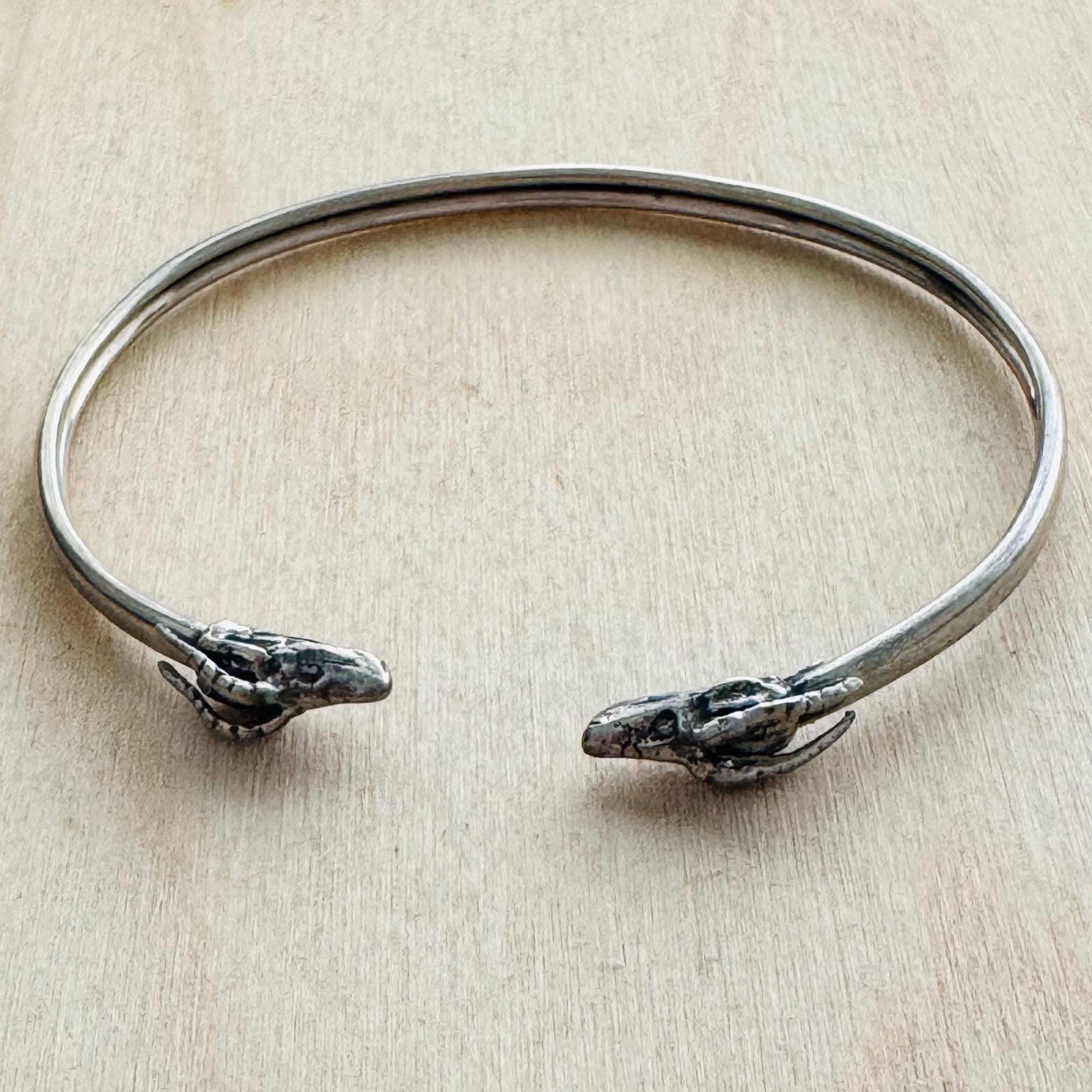 Vintage French Sterling Silver Bracelet - Etsy