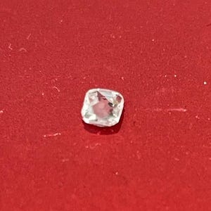 Loose Natural Old Mine Cushion Cut Diamond .14CT Loose Natural 3.68x2.95mm, for Repair or Custom Jewelry