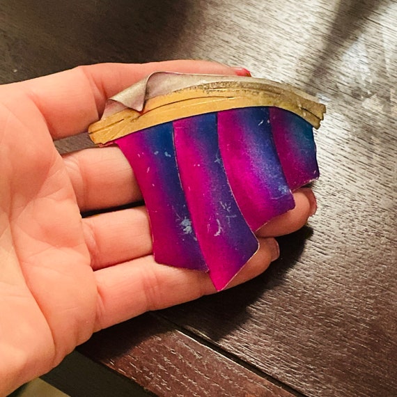 Large Neat Solid Sterling Silver Artisan Signed C… - image 3