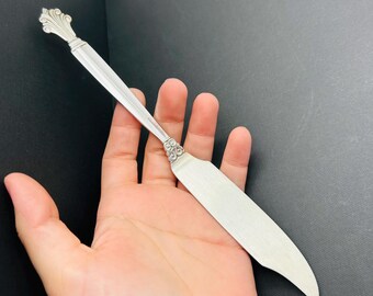 スターリングシルバー ジョージ ジェンセン バターナイフ 925 刻印