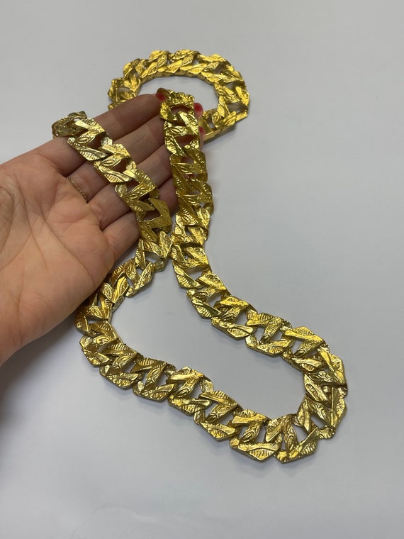 Solid Sterling Silver with Yellow Gold Vermeil Lo… - image 4