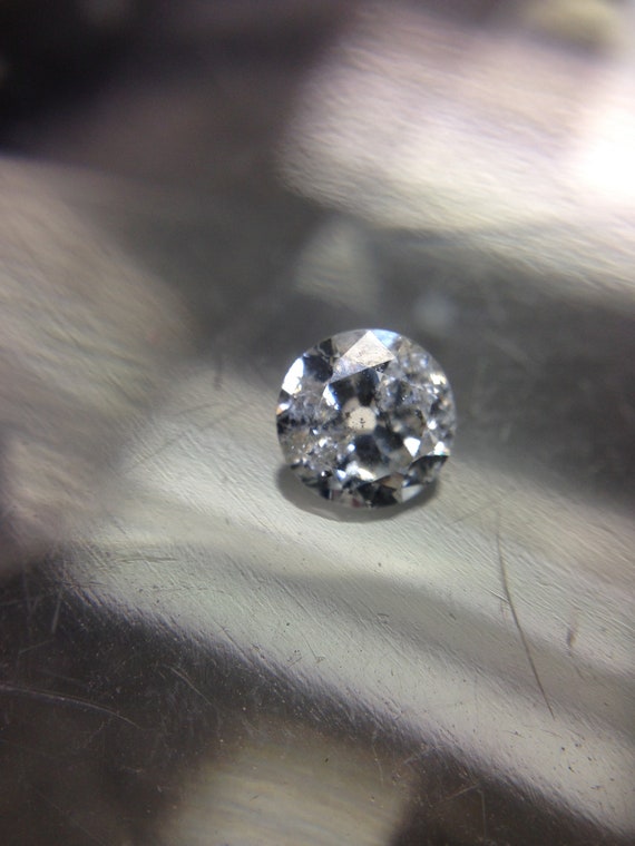 Old Mine Cut .56CT Loose Diamond Natural Untreated J I2