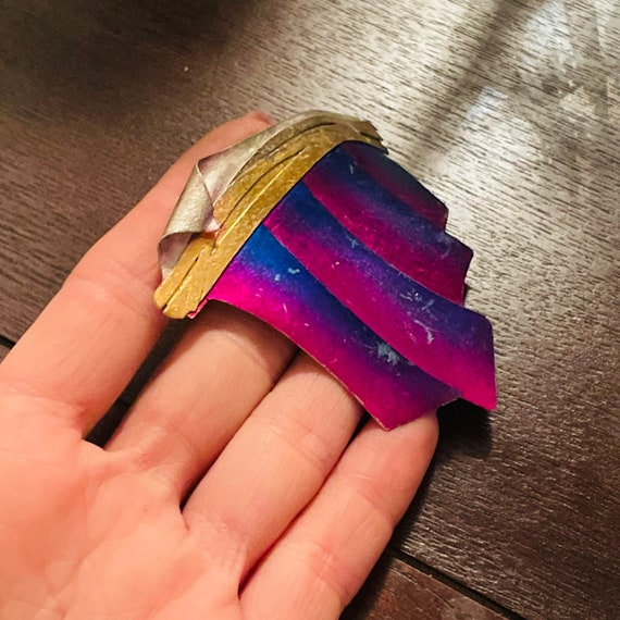 Large Neat Solid Sterling Silver Artisan Signed C… - image 5