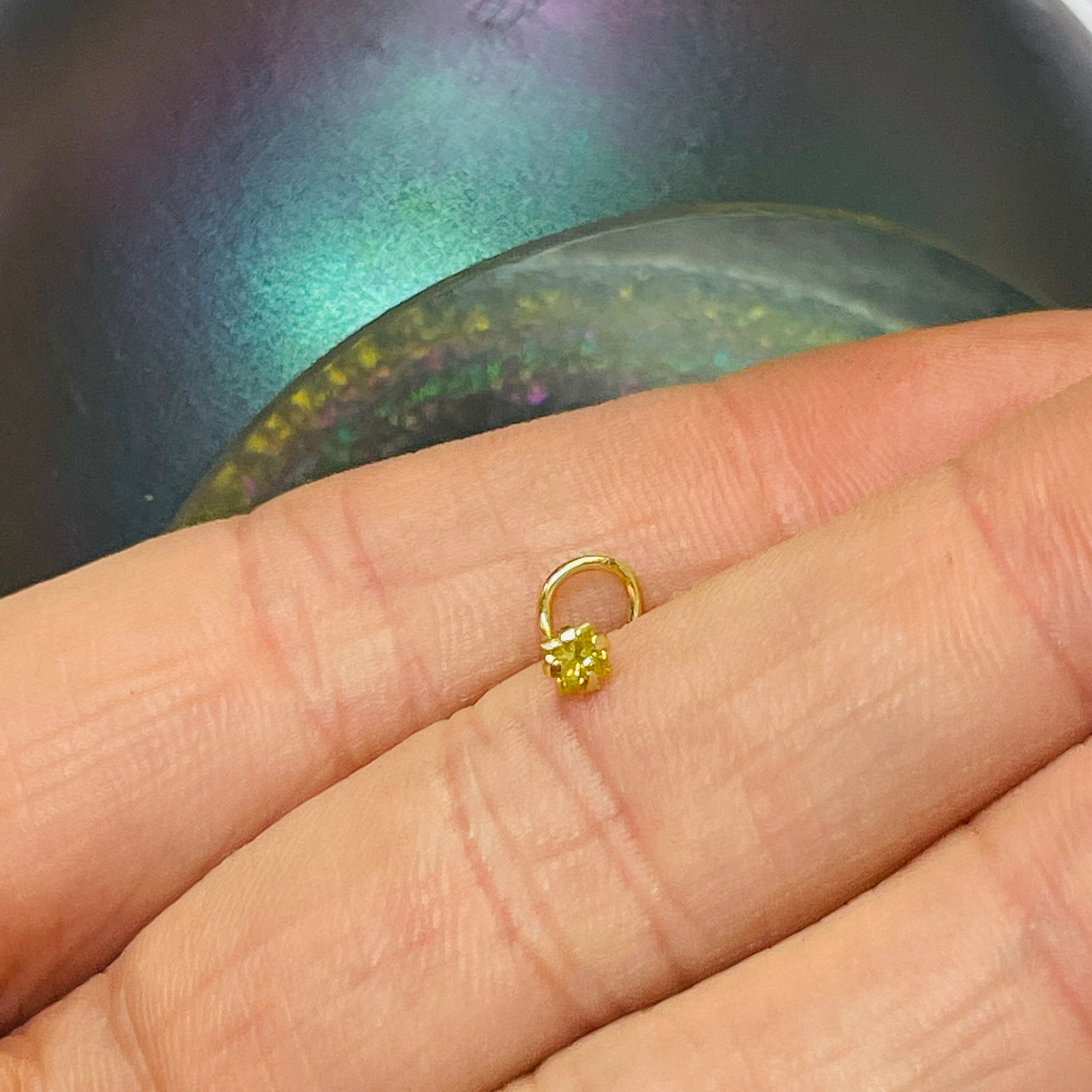 Logo Piercing Naso Curvo Spina Acciaio Motivi Naso Spilli - Foto 5