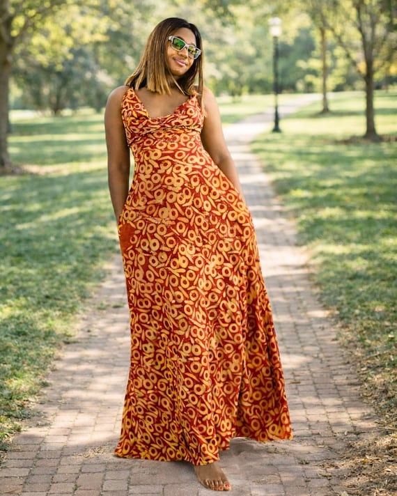 knee length dresses for ladies Ladies Modest Tiered Swim Dress main image 0