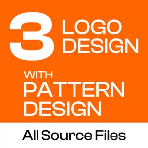 Logo Bundle Design with Pattern