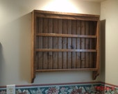 Adjustable solid oak spice rack
