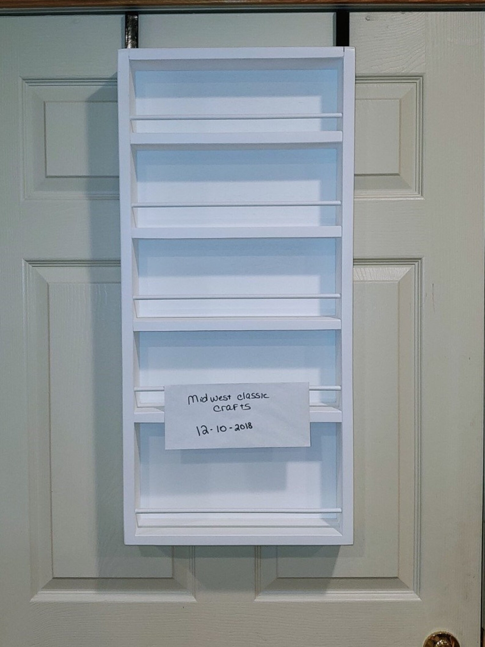 Over the door spice rack Pantry door spice rack door spice Etsy