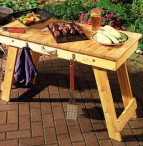 Portable Grill Table