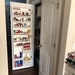 Full Door mounted spice rack, different widths available, pantry door spice rack, door spice rack, back of door spice rack, door storage. 