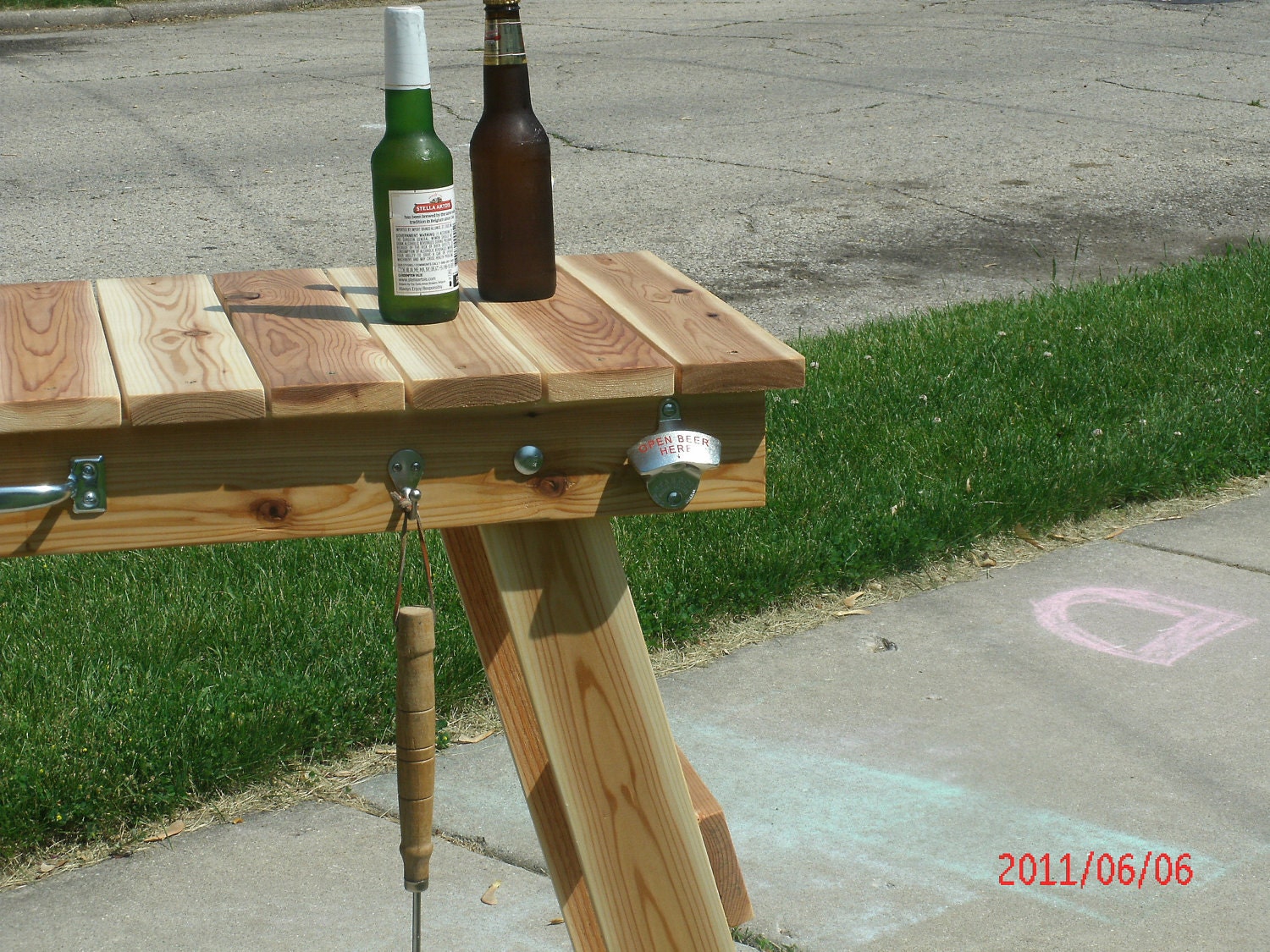 Collapsible Grill Table Woodworking Plan