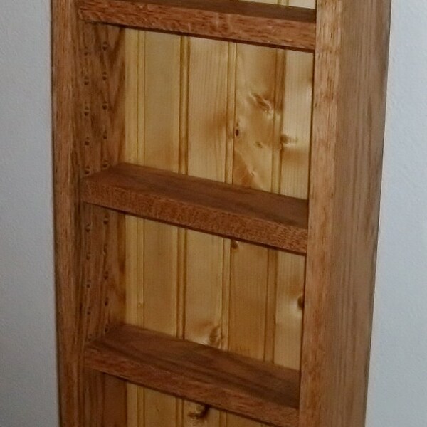 Spice Rack, end of upper cabinet